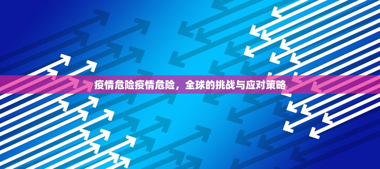 疫情危险疫情危险，全球的挑战与应对策略  第1张